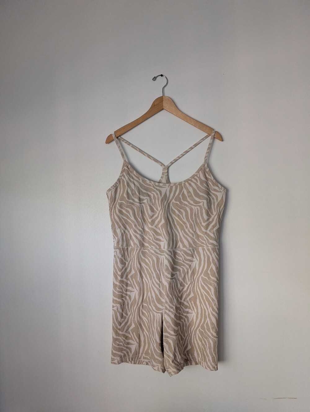 Zebra Print Racerback Bodysuit XL - Picture 10 of 10